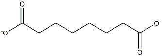 Suberic acid dianion Struktur