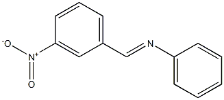 3-Nitro-N-phenylbenzenemethanimine Struktur