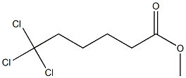 6,6,6-Trichlorocaproic acid methyl ester Struktur