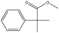 2-Phenyl-2-methylpropanoic acid methyl ester Struktur