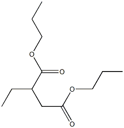 Butane-1,2-dicarboxylic acid dipropyl ester Struktur