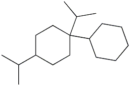 1,4-Diisopropyl-1,1'-bicyclohexane Struktur