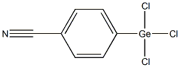 (4-Cyanophenyl)trichlorogermanium Struktur