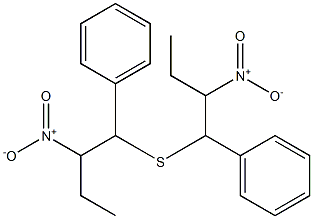 Phenyl(2-nitro-2-ethylethyl) sulfide Struktur