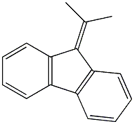 9-(1-Methylethylidene)-9H-fluorene Struktur