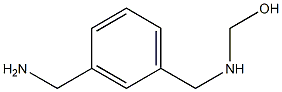 N-(Hydroxymethyl)-1,3-benzenebismethanamine Struktur