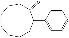 2-Phenylcyclononanone Struktur