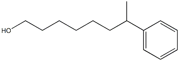 7-Phenyl-1-octanol Struktur