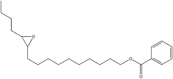 Benzoic acid 11,12-epoxyhexadecan-1-yl ester Struktur