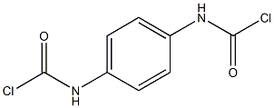 p-Phenylenebis(carbamic acid chloride) Struktur