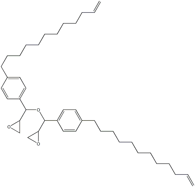 4-(11-Dodecenyl)phenylglycidyl ether Struktur