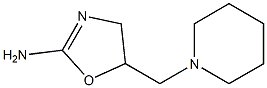 5-(Piperidinomethyl)-2-oxazoline-2-amine Struktur