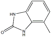 4-Methyl-2,3-dihydro-1H-benzimidazol-2-one Struktur