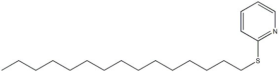 1-(2-Pyridinylthio)pentadecane Struktur