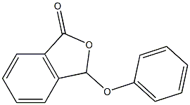 3-Phenoxyisobenzofuran-1(3H)-one Struktur