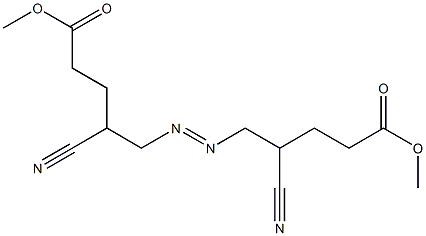 5,5'-Azobis(4-cyanovaleric acid)dimethyl ester Struktur