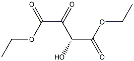 [R,(+)]-Hydroxyoxaloacetic acid diethyl ester Struktur