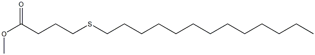 5-Thiaoctadecanoic acid methyl ester Struktur