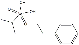 2-Phenylethaneselenoic acid Se-isopropyl ester Struktur