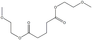 Propane-1,3-dicarboxylic acid bis(2-methoxyethyl) ester Struktur