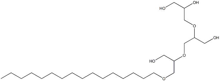 5,8-Bis(hydroxymethyl)-4,7,10-trioxahexacosane-1,2-diol Structure