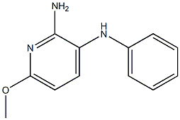 6-Methoxy-N'-phenyl-2,3-pyridinediamine Struktur