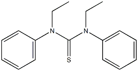 N,N'-Diethyl-N,N'-diphenylthiourea Struktur