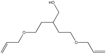 4-Allyloxy-2-(2-allyloxyethyl)-1-butanol Struktur