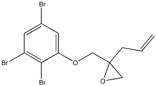 2,3,5-Tribromophenyl 2-allylglycidyl ether Struktur