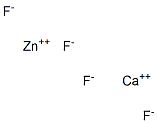 Calcium zinc tetrafluoride Struktur