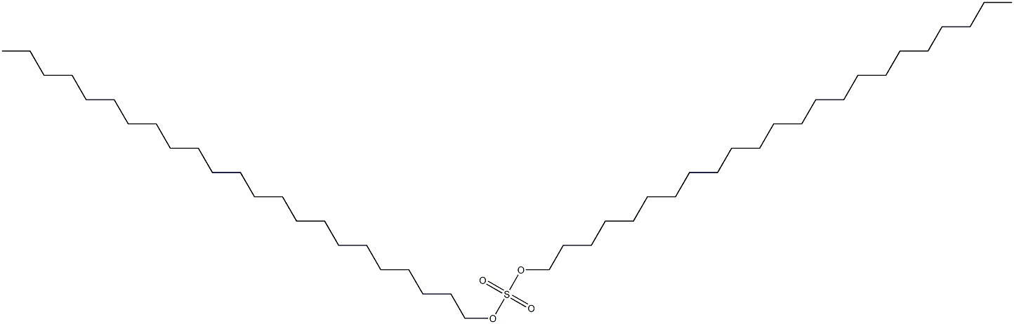 Sulfuric acid ditricosyl ester Struktur