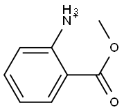 2-(Methoxycarbonyl)benzenaminium Struktur