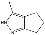 2,4,5,6-Tetrahydro-3-methylcyclopentapyrazole Struktur