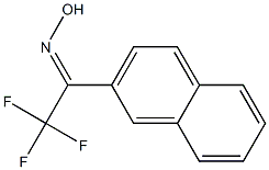 2,2,2-Trifluoro-1-(2-naphtyl)ethanone oxime Struktur