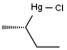 (+)-[(S)-sec-Butyl]chloromercury(II) Struktur