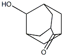 6-Hydroxyadamantan-2-one Struktur