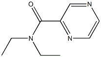 N,N-Diethylpyrazine-2-carboxamide Struktur