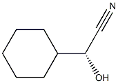 (R)-Hydroxycyclohexylacetonitrile Struktur