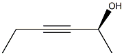 (S)-3-Hexyn-2-ol Struktur