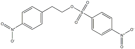 4-Nitrobenzenesulfonic acid 4-nitrophenethyl ester Struktur