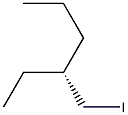 [R,(-)]-2-Ethyl-1-iodopentane Struktur