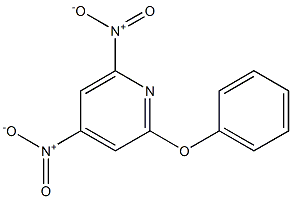 2-Phenoxy-4,6-dinitropyridine Struktur