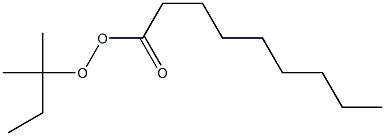 Nonaneperoxoic acid 1,1-dimethylpropyl ester Struktur