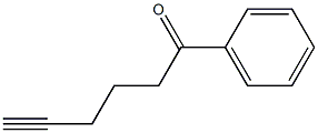 Phenyl 4-pentynyl ketone Struktur