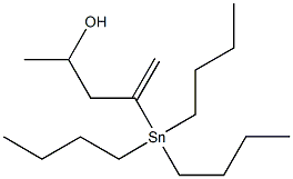 4-(Tributylstannyl)-4-penten-2-ol Struktur