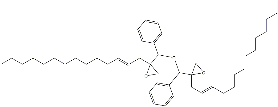 2-(2-Tetradecenyl)phenylglycidyl ether Struktur