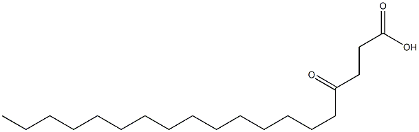 4-Oxononadecanoic acid Struktur