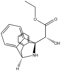 (5S,10R)-5-[(R)-Hydroxy(ethoxycarbonyl)methyl]-10,11-dihydro-5H-dibenzo[a,d]cyclohepten-5,10-imine Struktur