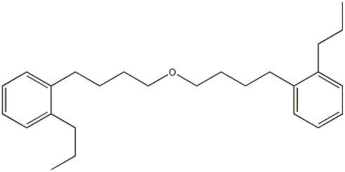 2-Propylphenylbutyl ether Struktur