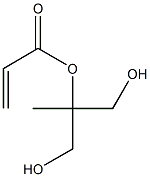 Acrylic acid 1,1-bis(hydroxymethyl)ethyl ester Struktur